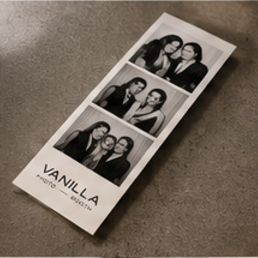 Vanilla Booth print strip